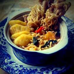 Mie ayam rica-rica